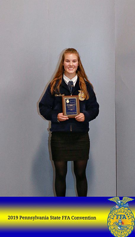 Creed Speaking Second Place